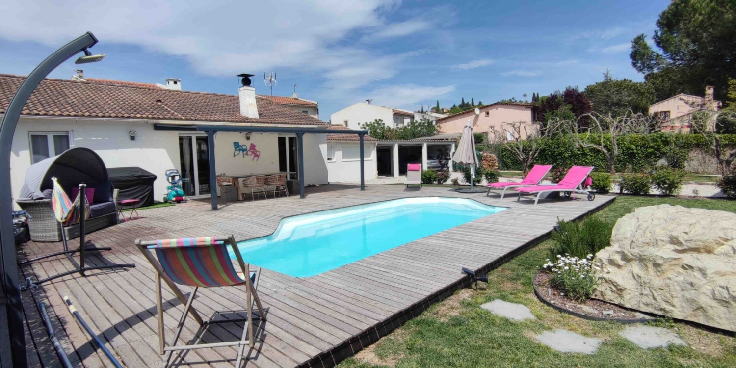 Photo 0 - Private swimming pool rental with terrace and garden and terrace 15 minutes from Nice - 