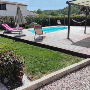 Photo 2 - Private swimming pool rental with terrace and garden and terrace 15 minutes from Nice - 